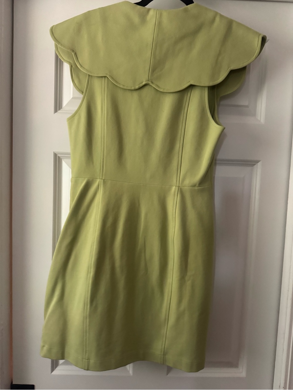 Anthropologie Maeve Scallop Dress in Citrus Zest - Picture 3 of 4